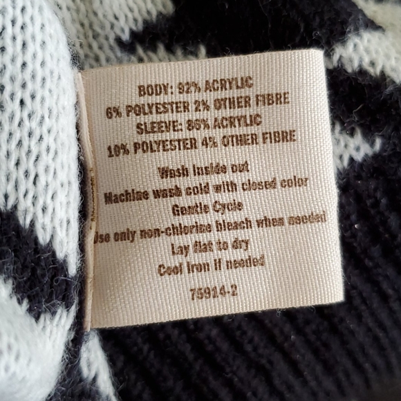 Decree- patterned sweater - Picture 4 of 5